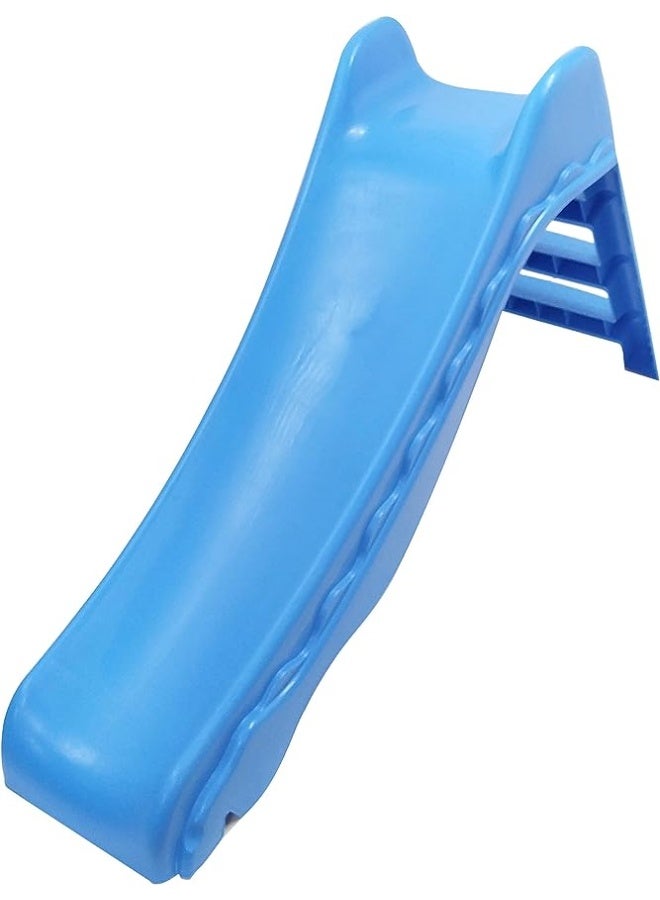 ALBADER Play Slide For kids Blue Color Playset for Indoor or Outdoor Use For Ages 18 Months+, Garden Toy and Outdoor Activity for Kids, Durable, Stable, Child-Safe For Girls and Boys " - Image 1
